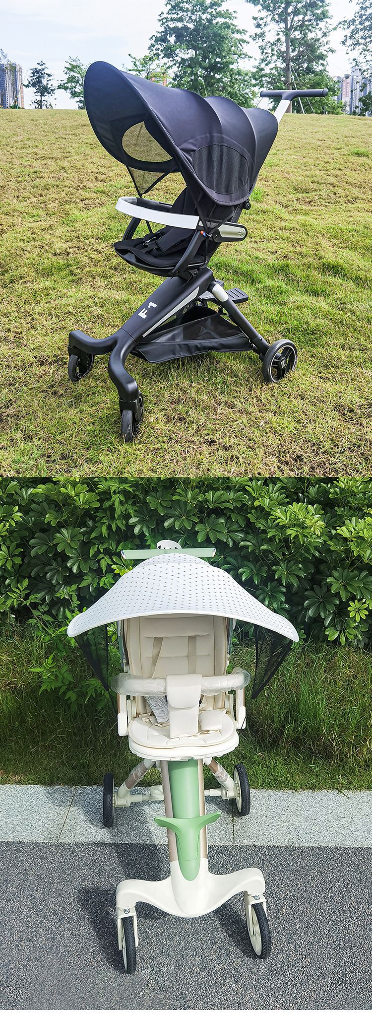 子供車通用 日よけ棚 選び方