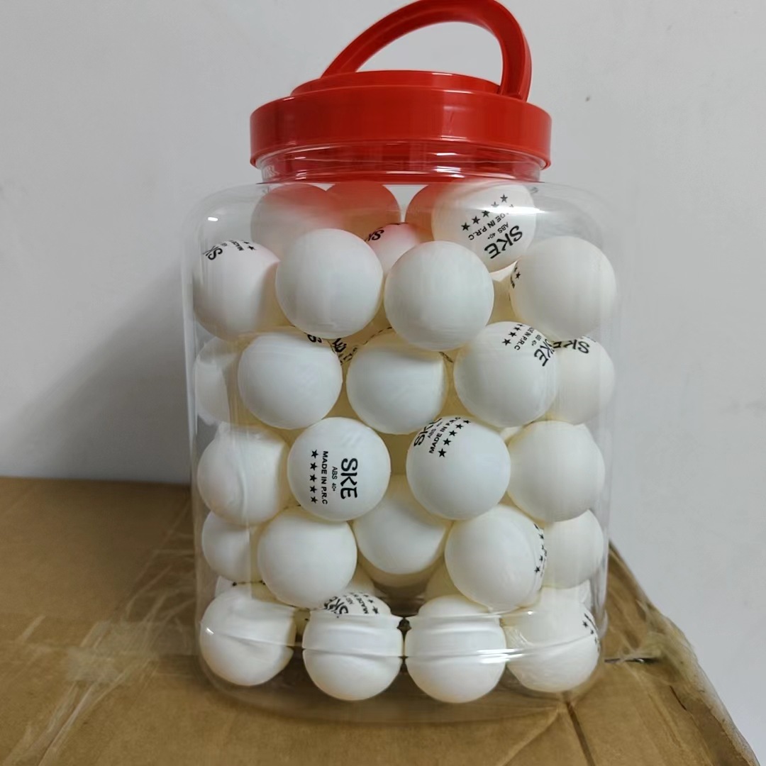 탁구 단색통 [흰색 60개입]