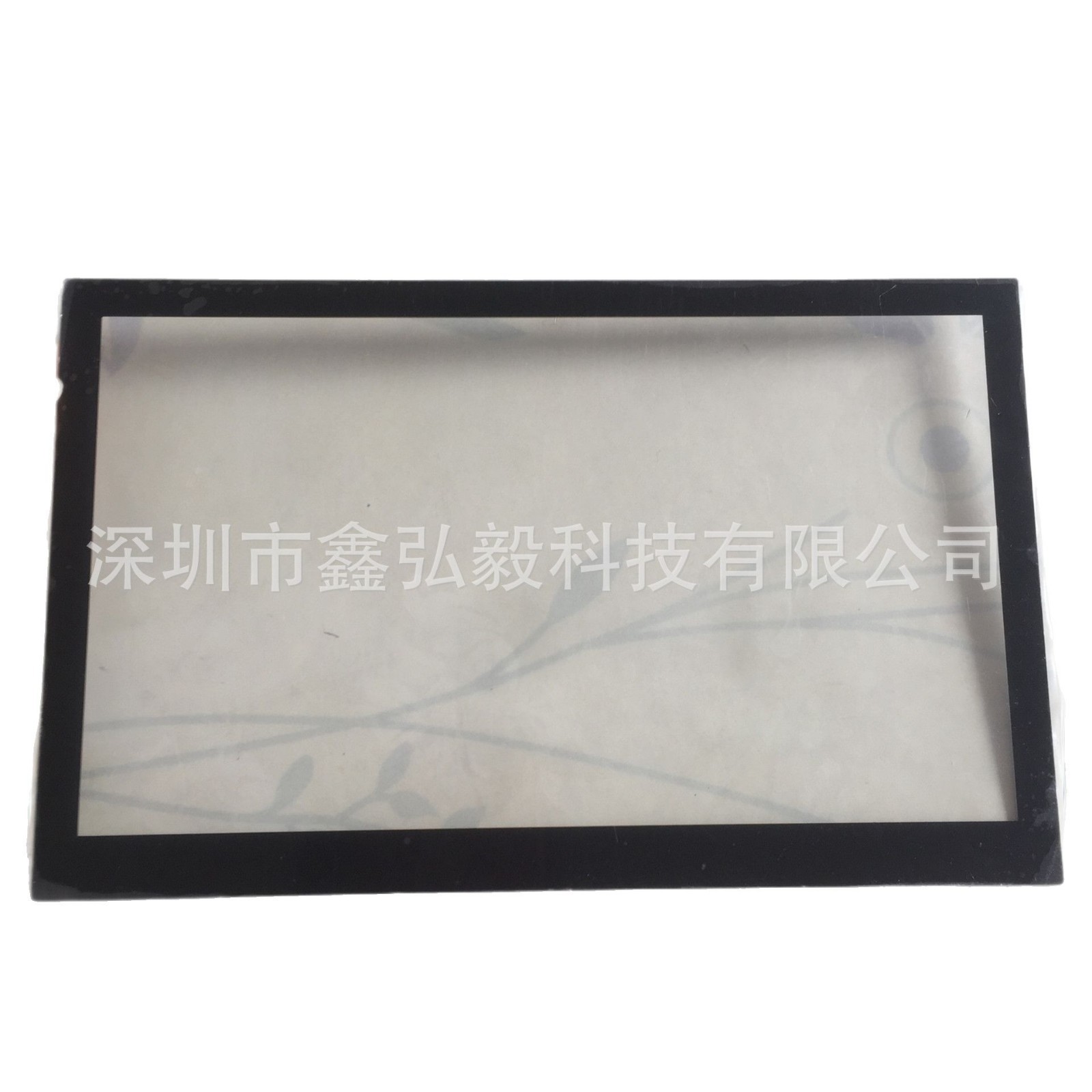 丝印显示触摸钢化玻璃面板开关显示面板透明电子视窗钢化玻璃面板