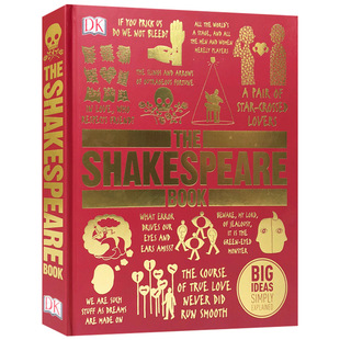 DK Shakespeare Encyclopedia English original Book The Shakespeare Book DK human thoughts Hundred