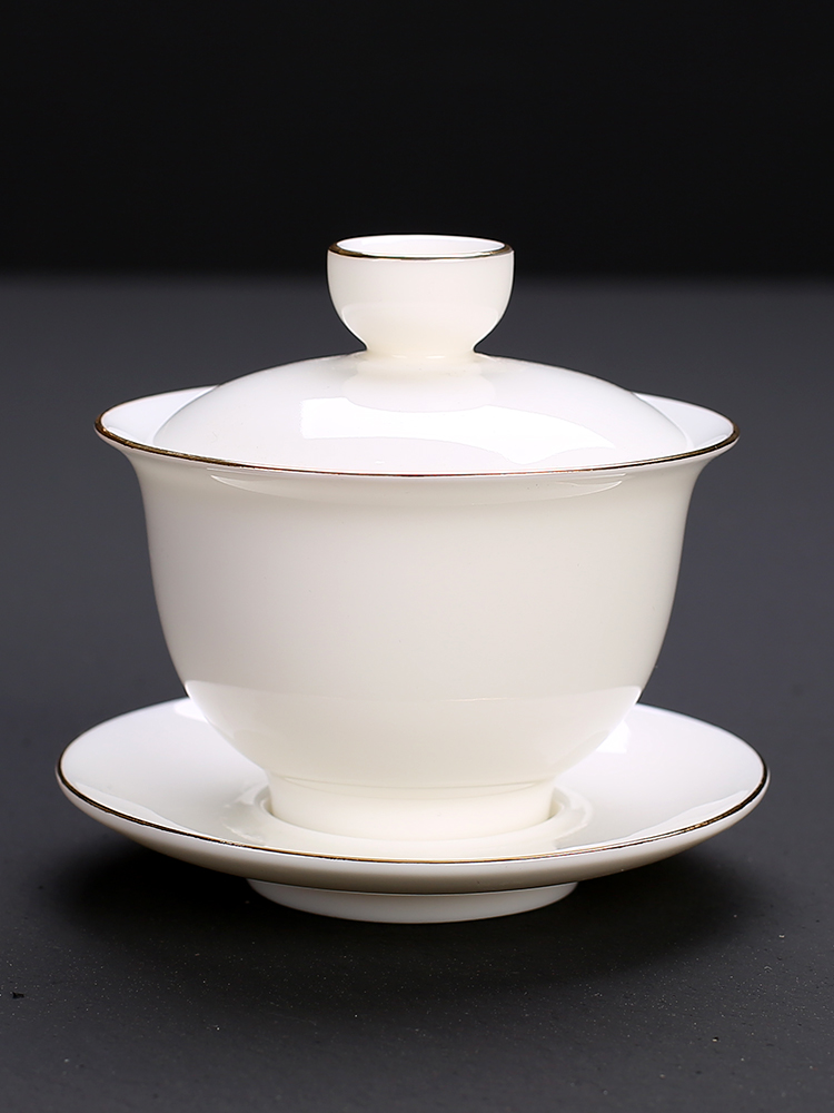 Ceramic big tea cup, anti-scald