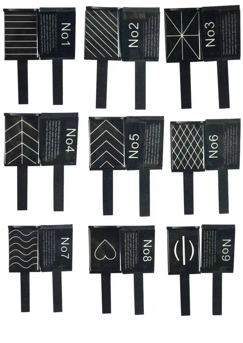 Esmalte de uñas 3D magnético palo mágico herramientas de uñas traje gato ojo pegamento imán herramientas conjunto al por mayor;