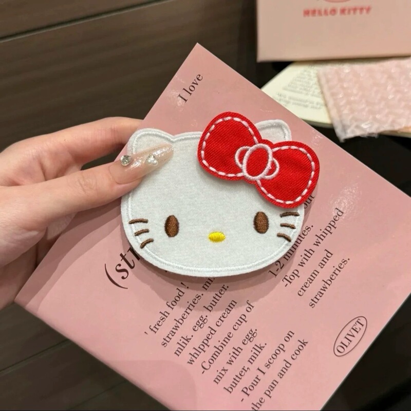 とっても可愛いKTヘッド！髪の毛を整理するマジックテープヘアピン、メイクアップマスク、跡が残らない前髪ステッカー、ヘアステッカー|undefined