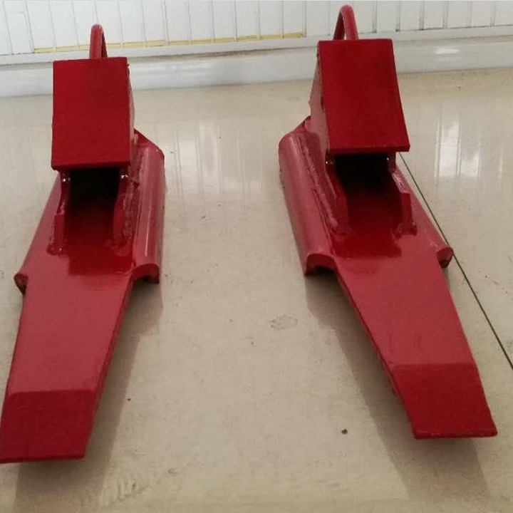 Fabricante mayorista de piezas de vagón de ferrocarril locomotora camión freno de seguridad zapatos de hierro