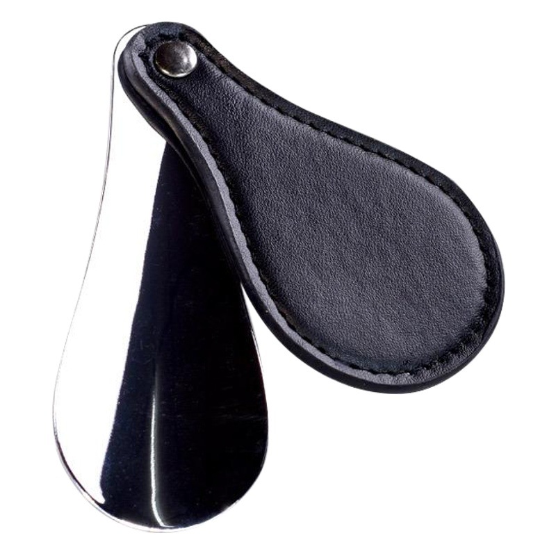 En stock al por mayor de cuero de LA PU de metal pequeño tirador de zapatos de acero inoxidable zapatos de la bomba de zapatos slip-on shoe puller