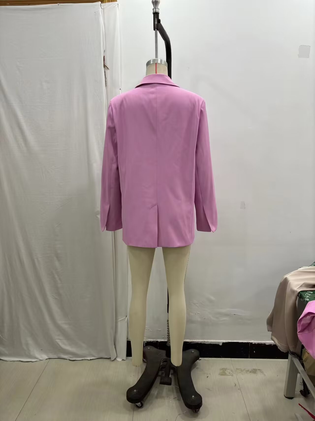 345g Weight Long Sleeve Sleeve Length Polyester Fabric Type Pant Co-ord Set, Blazer Suits Co-ord Set Sets Type 2 Pieces Set Quantity Daily Occasion Turndown Neckline Loose Fit Type Solid Color Pattern Spring, Autumn Season Women's Gender Pleated Design Casual, Elegant Style Daily Women's Casual Elegant Solid Color Polyester Pleated Pant Co-ord Set Blazer Suits Co-ord Set Pants Sets 3