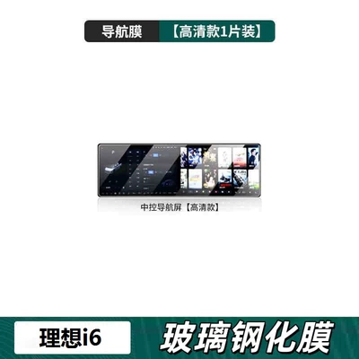 Car interior film Film Central Control Navigation Display - 25-ideal-i6-navigation-hd-tempered-film