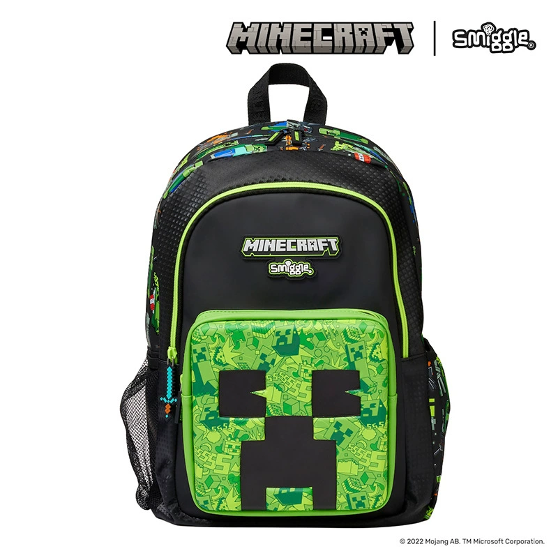 Рюкзак для школы Smiggle Minecraft Joint Creed Coulis для мальчиков, начальная школа, детский рюкзак, подарок на школьный день