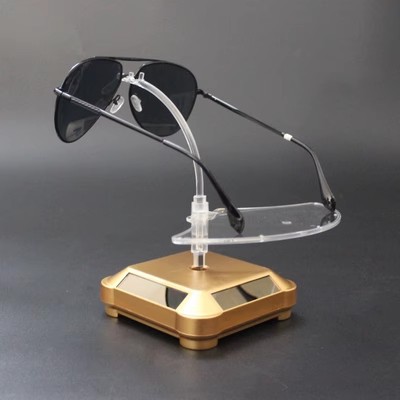 Factory Direct Solar Sunglasses Specialized Display Stand, Rotating Showcase Tray, Acrylic Sunglasses Display Prop