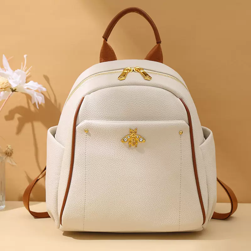 双肩包女时尚新款潮流女士背包大容量气质包包简约百搭女包批发