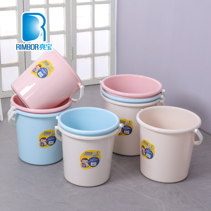 Plastic capacious cute handheld fashionable bucket for home use for…