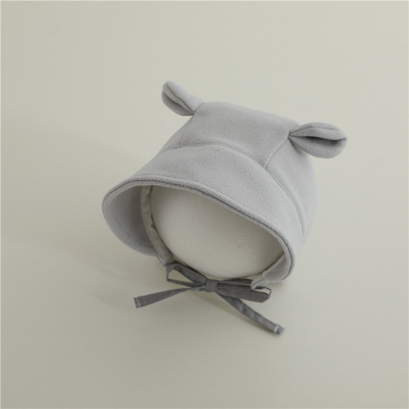 Sombreros para bebés otoño lindos pequeños oídos gorras para bebés super lindos protectores de oídos para bebés niños y niñas gorras de moda