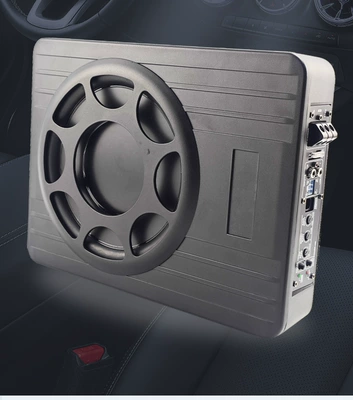 Factory wholesale car audio modified car ultra-thin gun 8 inch 10 inch subwoofer audio seat gun with amplifier (Car speaker/subwoofer) - high-power-ultra-thin-gun-with-power-amplifier-board-8inch-x-subwoofer