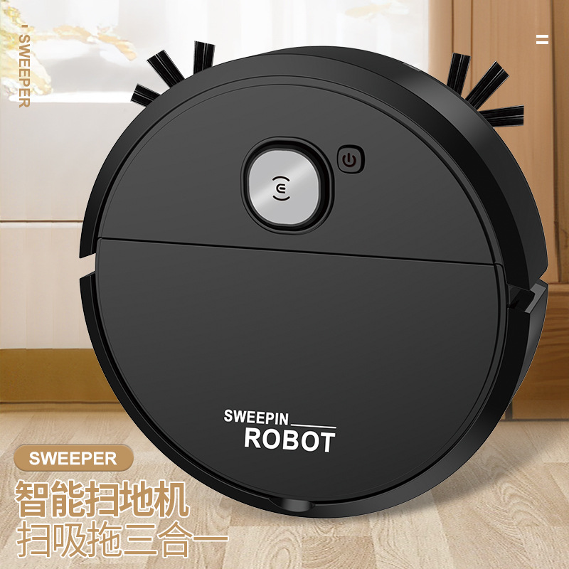 Intelligent Sweeping Robot, Household Cleaning Vacuum Cleaner, Small Charging Mini Sweeper, Suction, Mopping and Sweeping All-In-One Machine