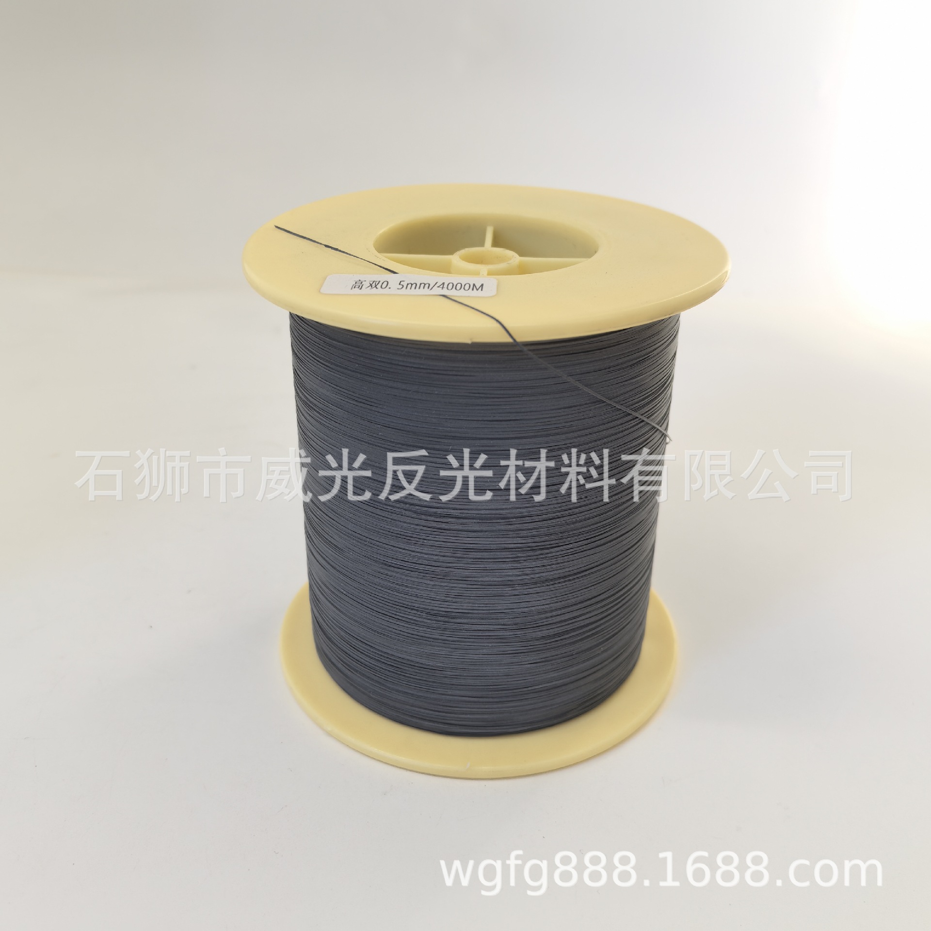 现货供应高亮双面反光丝 耐拉反光丝 反光线可用于编织各种绳带