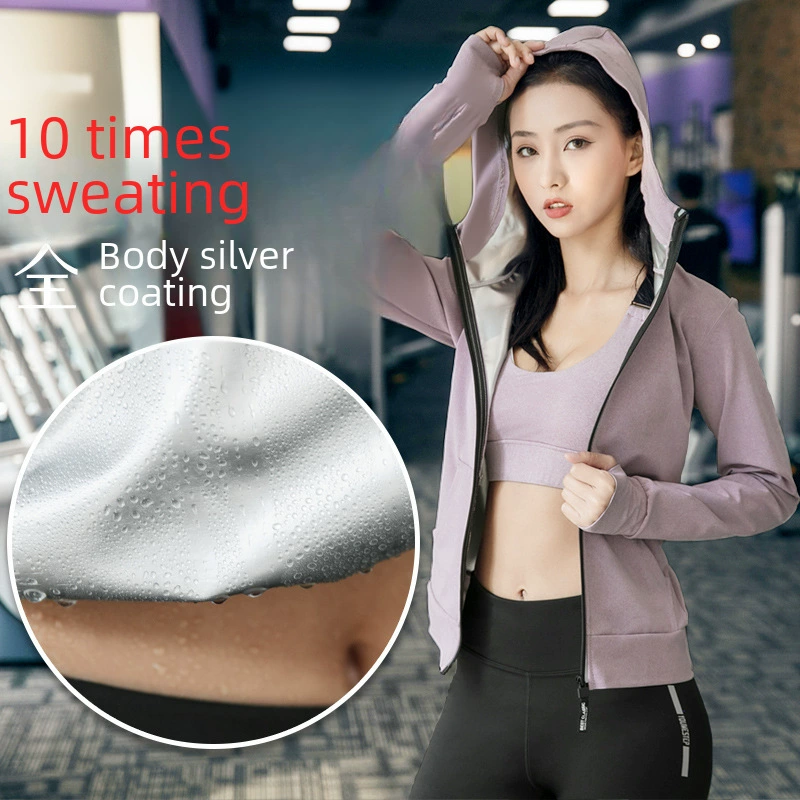 Sports set running suit, hooded or stand-collar jacket with leggings, plus sizes S–3XL