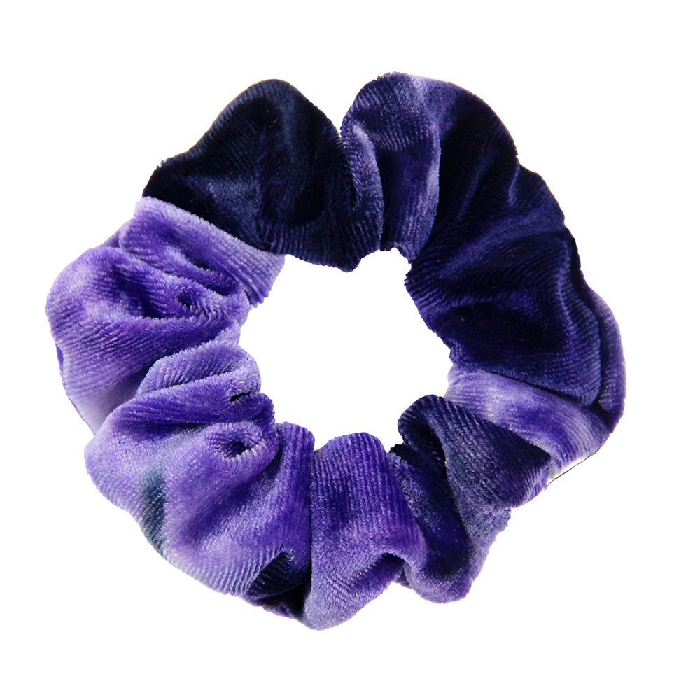 Korean Style Velvet Gradient Color Head Rope Wholesale display picture 2