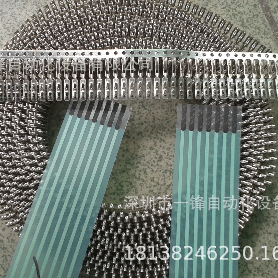 薄膜刺破式端子压接机 2.54开关端子铆压机自动送料/手动送料