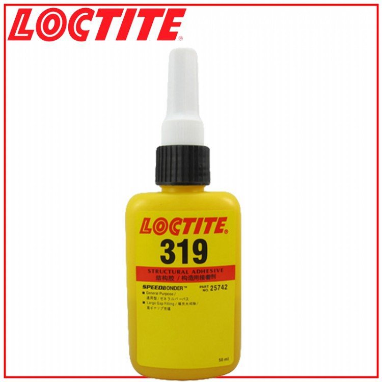 汉高乐泰 LOCTITE 结构胶 319 透明，淡琥珀色 50mL/瓶 M00001288