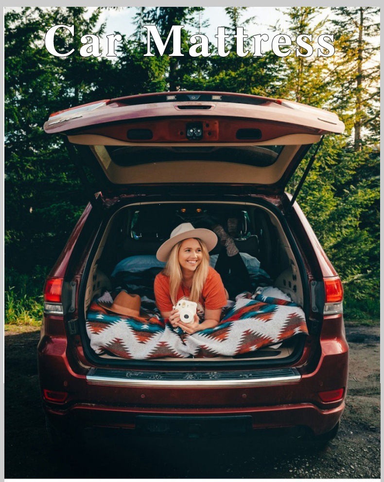 modely/3 mattress car inflatable bed, car rear seat sleeping pad, inflatable bed for self-driving camping, nap, and travel mattress