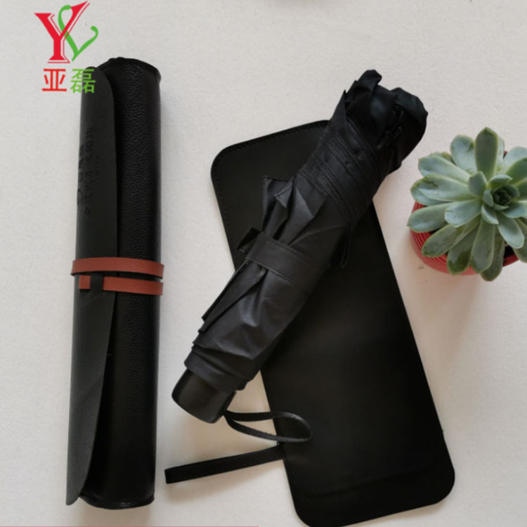 定制批发毛毡雨伞套 雨伞包毛毡雨伞袋 订做皮革雨伞套可印logo