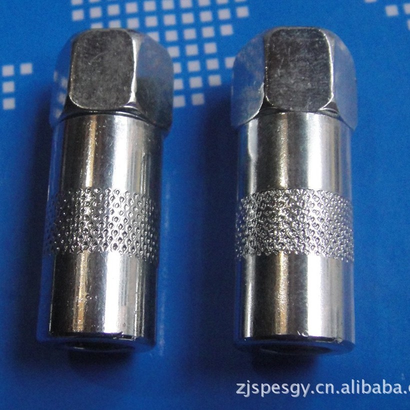 厂家发货黄油枪镀铬平嘴（不带钢珠），质优价廉