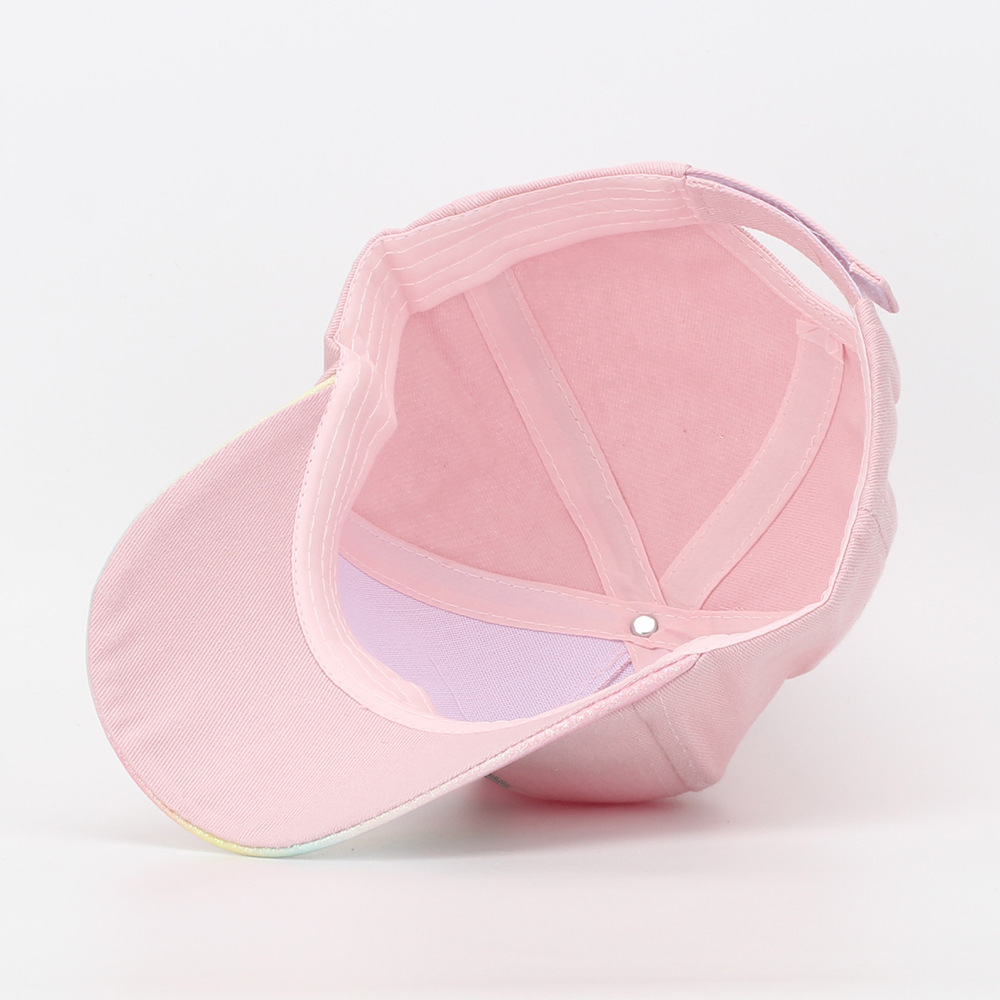 332g Weight Hat Classification Polyester Fabric Type Baseball Cap Hats Type 1 Piece Quantity Daily, Street Occasion Heart Shape Pattern All Seasons Season Children Unisex Gender Embroidery Design Simple Style, Classic Style Style Children Unisex Simple Style Classic Style Heart Shape Embroidery Baseball Cap 4