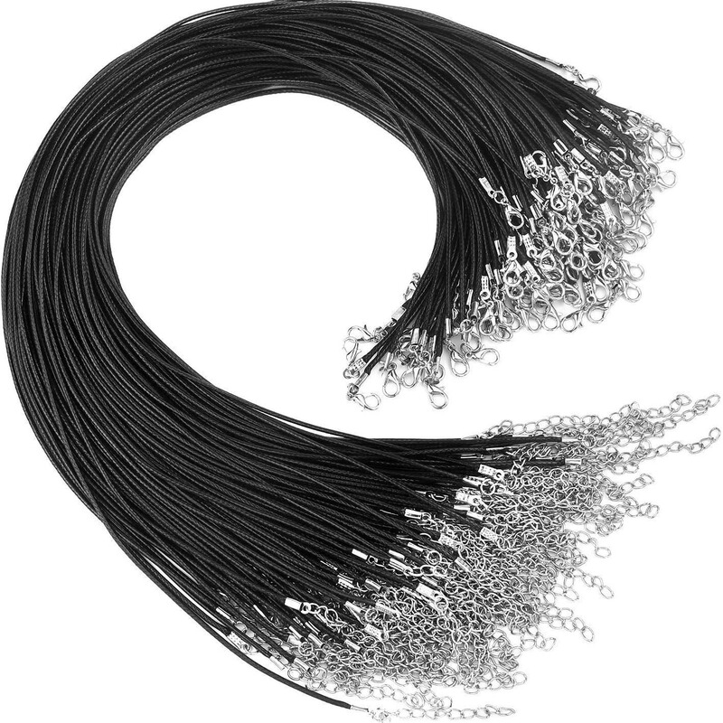 New Simple Jewelry Accessories Pendant Rope DIY Necklace Rope Wax Rope Leather Rope Factory Direct Supply