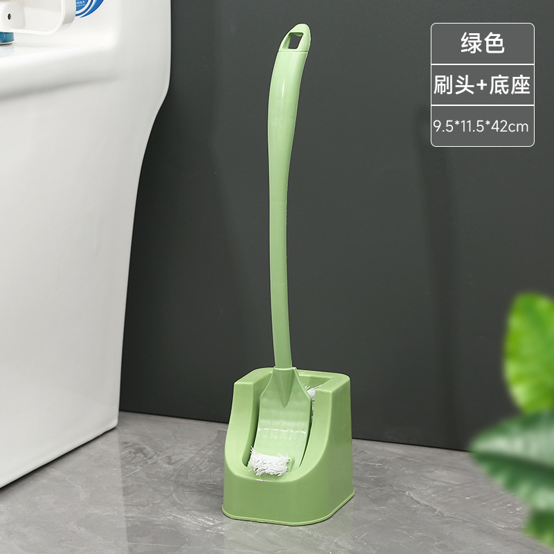 両面トイレブラシの新しい長い柄の清潔ブラシ家庭用トイレの両面ブラシの便器ブラシの卸売り|undefined