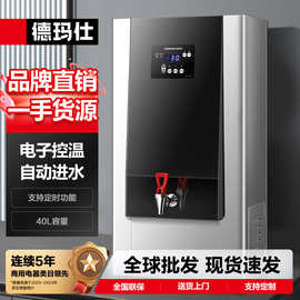 徳玛仕不锈钢电热开水器定时步进式开水机商用全自动热水器开水箱