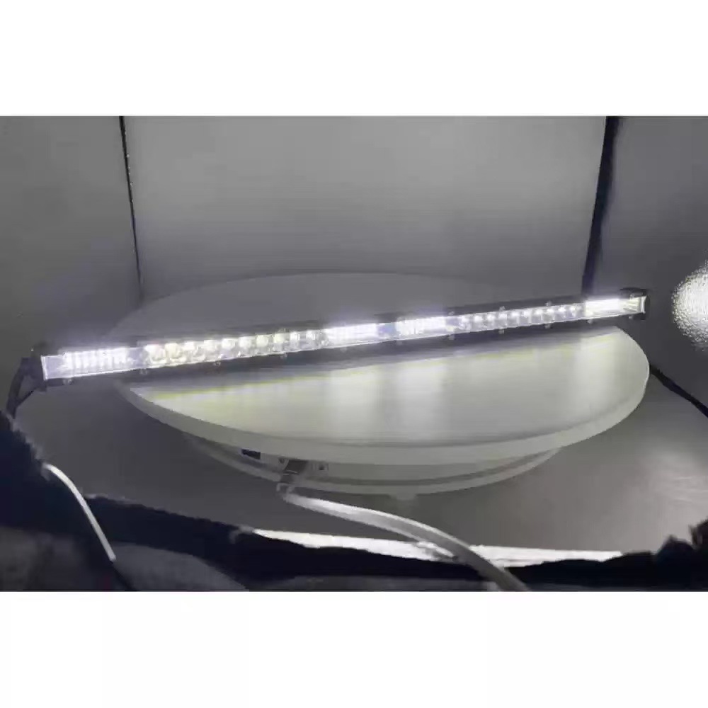 Direct from the manufacturer: LED ultra-thin single-row strip light, truck spotlight 12V 24V, for off-road vehicle roof, front bumper, and grille modification