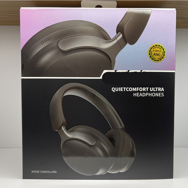 工场QC65 ANCノイズリダクションヘッドホンQC Ultraワイヤレスbluetoothヘッドセット快适イヤーカバー革バッグ付き|undefined