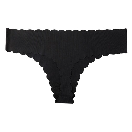 Woman's Thread Wave Edge Hot Traceless Breathable Low-Waist G-String Pants for Women Fashion Sexy