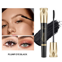 跨境防水濃密纖長卷翹4D加長不掉色不暈染Pudaier新款睫毛膏