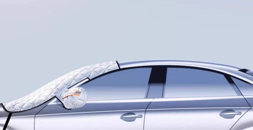 Truck/SUV windshield insulation snow cover, sunshade, anti-freeze cover for Wuling Hongguang car in winter