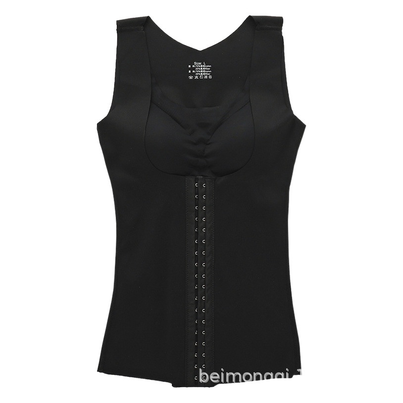 Transfronterizo más Actualización de tamaño versión extendida 4 filas 18 hebilla corrección corsé superior sin anillo de acero reforzado vientre que forma la ropa al por mayor