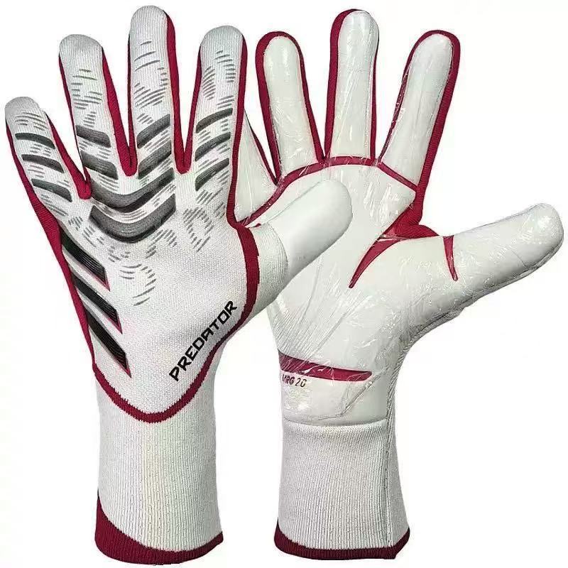 Football Goalkeeper Gloves Latex Non-Slip Wear-Resistant Training Gloves Adult Children's Gloves Goalkeeper Gloves
