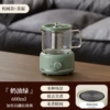 Cream green mechanical model single pot+tea leakage