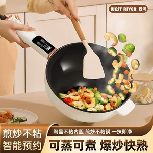 Cross -Bordder Electric Mirs -Fried Pot, невистский электрический пароход, домашний электрический горячий горшок Автоматическое назначение для рисоварки оптом