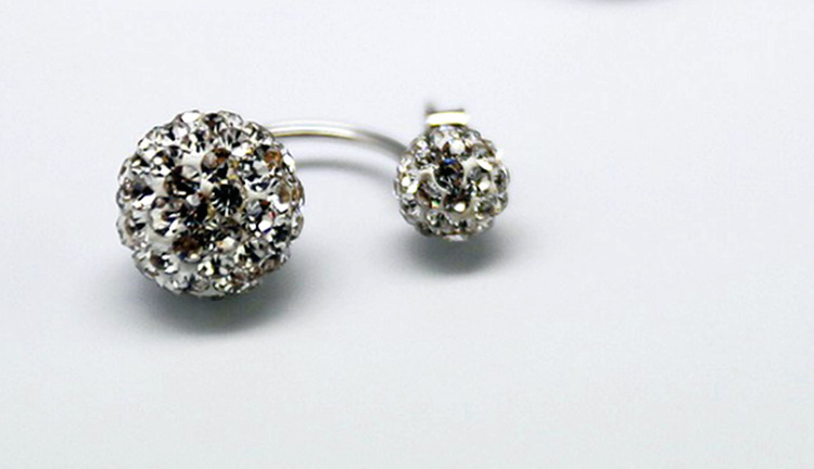 1 Pair Quantity 1 Pair 925 Sterling Silver Round Ear Studs