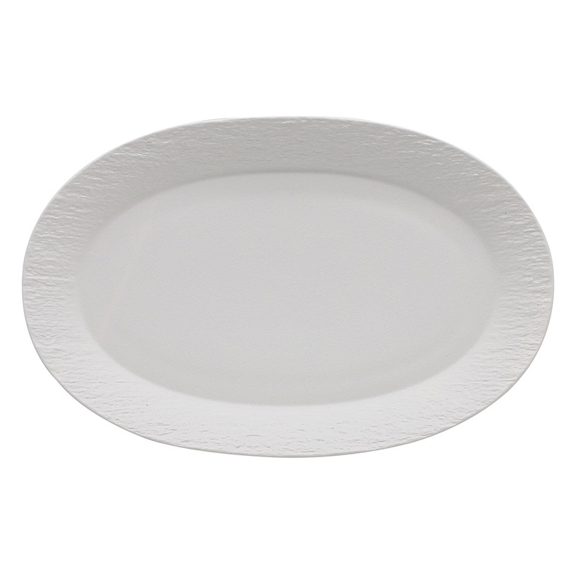 화이트 12.5 인치 생선 접시