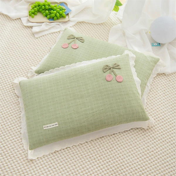 Chibi Maruko-chan Buckwheat Pillow-Green