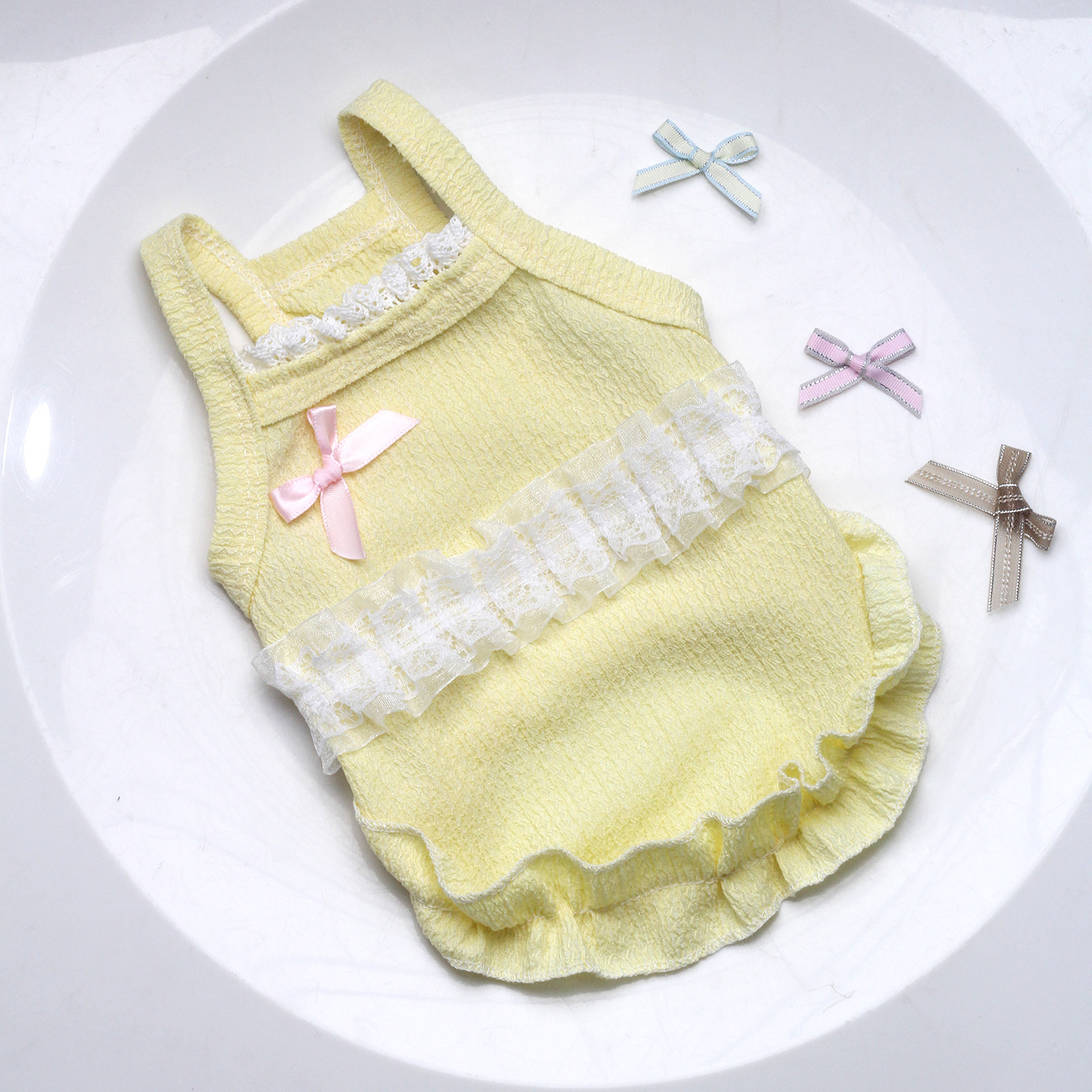 狗狗衣服春夏季可爱裙子吊带泰迪比熊服装26新款宠物衣服厂家批发