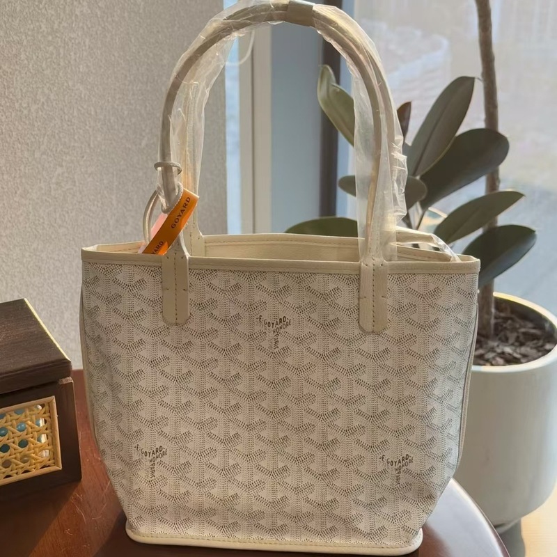 戈雅mini菜篮子购物袋双面印花子母托特包新款狗牙通勤单肩托特包|undefined