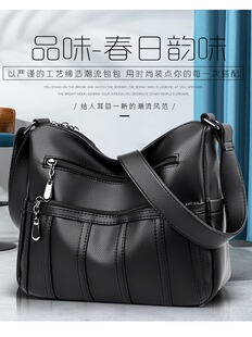 (Cross-border trading), (Wholesale), shoulder bag, one-shoulder bag for mother and baby, phone bag, genuine leather, for middle age