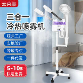 冷热喷雾机双管蒸脸器家用保湿喷雾面部补水美容仪器冷热喷智能