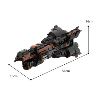 C9365 Donald Grade Battleship 1904 Parts 1:900 Scale (from Tv Series