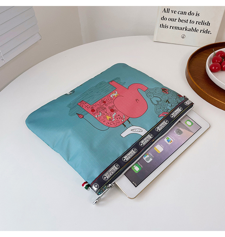 Women's Large Nylon Geometric Cute Square Zipper Bag Sets display picture 32