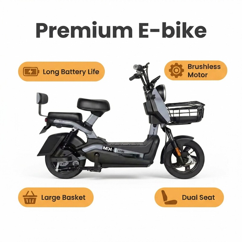 Electric Vehicle Manufacturers Supply Cross-Border Electric Bicycles, Two-Wheeled Electric Scooters, and Urban Adult Mobility Tools