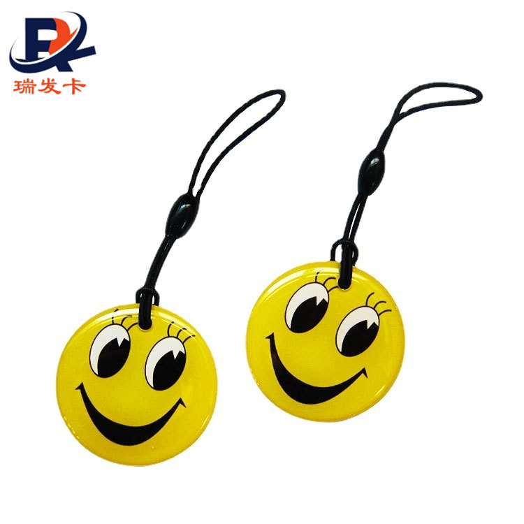 T5577芯片卡PVC不干胶滴胶卡IC卡挂件钥匙扣卡id门禁卡复制器